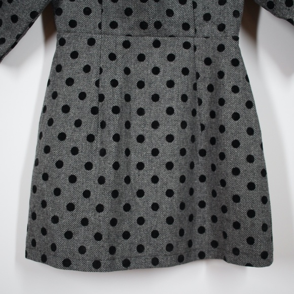 Delphine The Label Hear Me Howl Polka Dot Dress Size 2 - Picture 7 of 11
